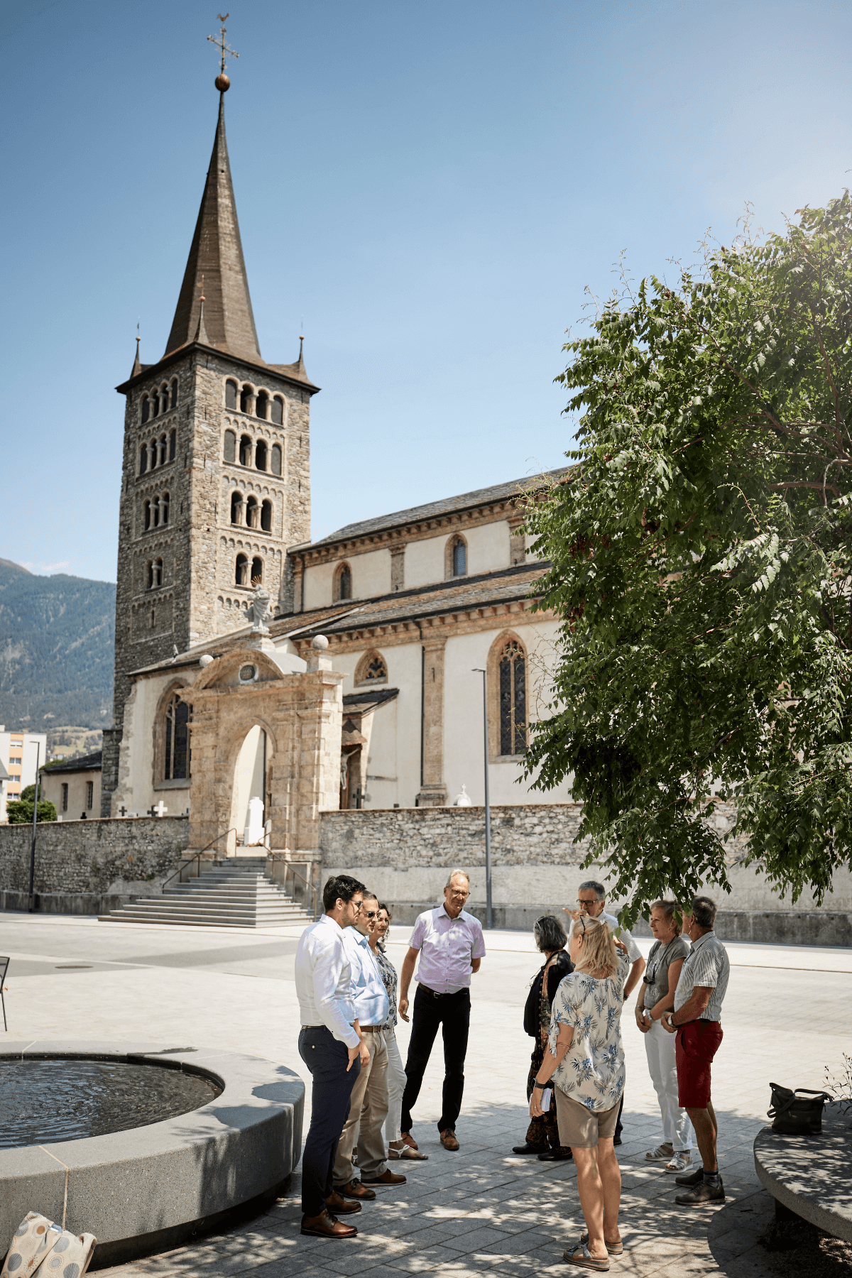 Dorfführung in Brig